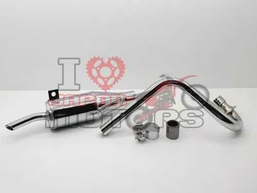 Linha escape completa (exhaust for 72cc) NOVA Honda Mini Trail Z50A