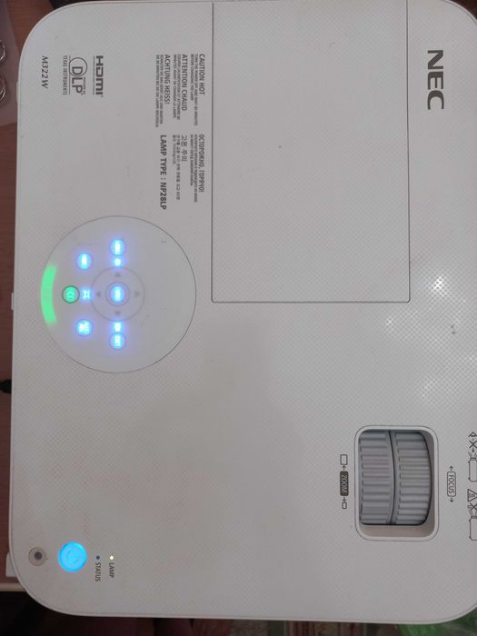 Проектор NEC NP-322W DLP 3200 ANSI lumens 3D (Нова лампа)