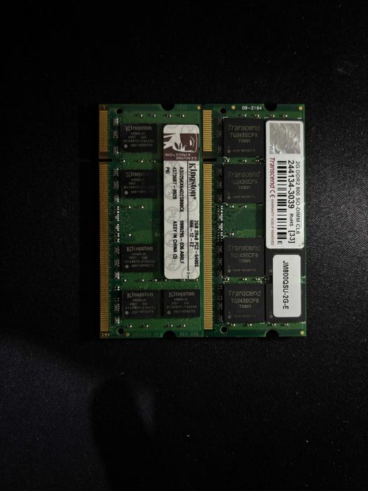 Lote de Memórias RAM – DDR, DDR2 e DDR3 (PC e portátil)