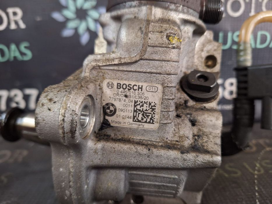 Bomba injetora usada BMW N47 118D 318D BOSCH 0445010506 143CV ALTA