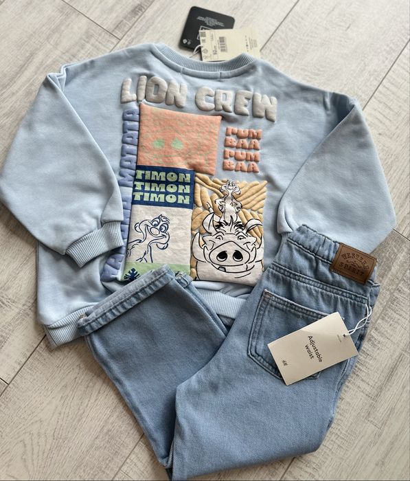 Тостовка 92,104, джинси H&M 92,104, світшот 92,104