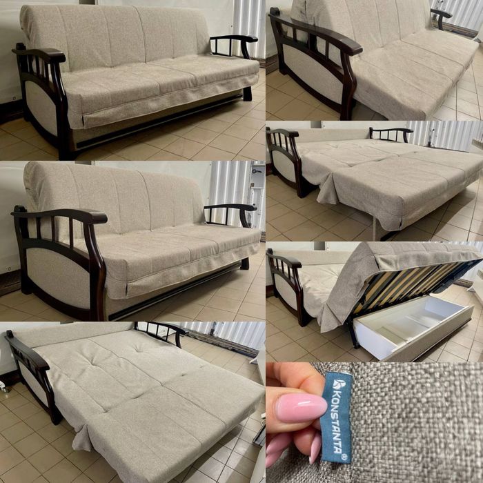 Ортопед.диван «Порту» КОНСТАНТА ‼️сп.место 165 см‼️съёмн. чехол+ящик