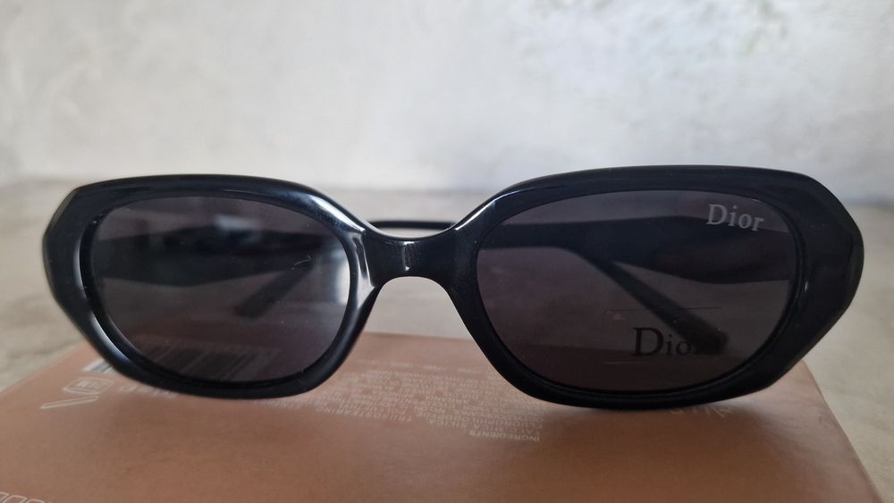 Стильные трендовые новые черные очки Dior