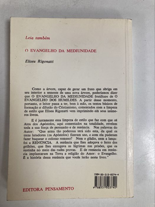 Livro  "O Livro dos Médiuns" de Allan Kardec