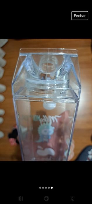 Garrafa  água acrílico