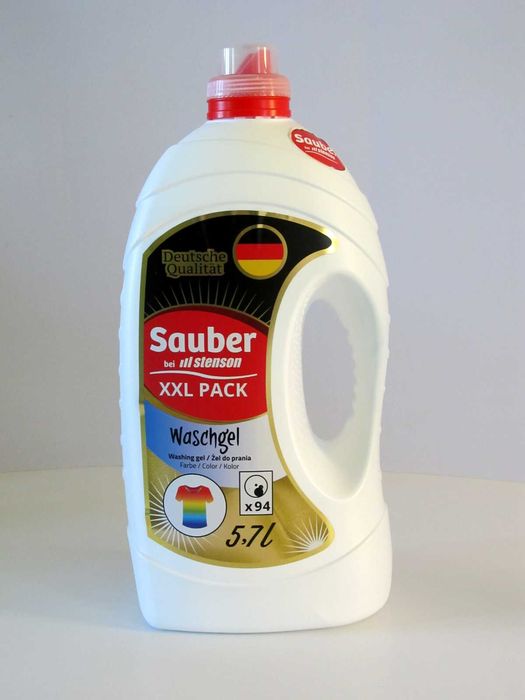 żel do prania sauber 5,7l , zel o prania sauber 5.7l,