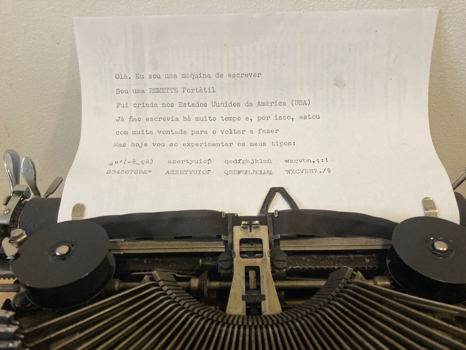 Máquina de escrever  **  Remington