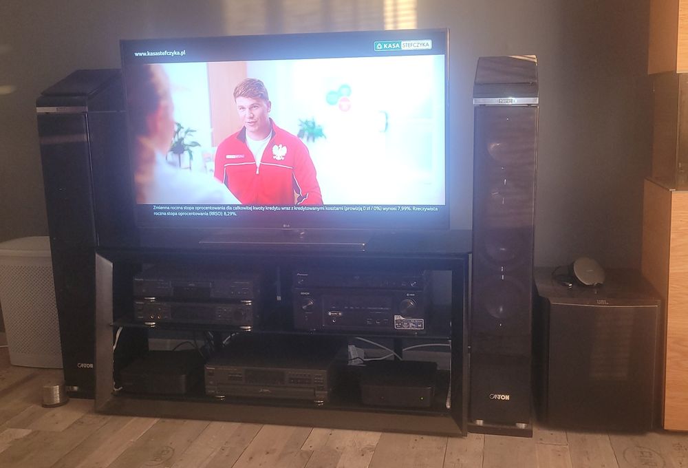 Wieża Technics , Denon , Canton , Magnat .