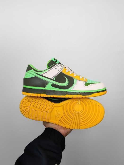 Кросівки Nike SB Dunk Low Green/Yellow premium