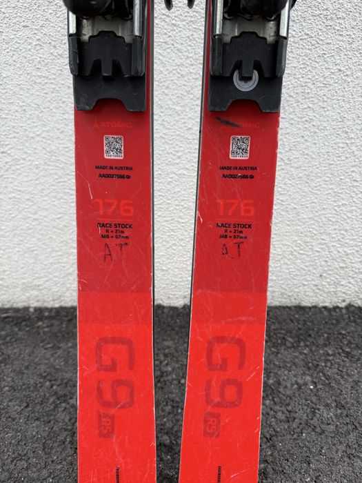 Narty zawodnicze gigantowe G9 Atomic 176 unisex