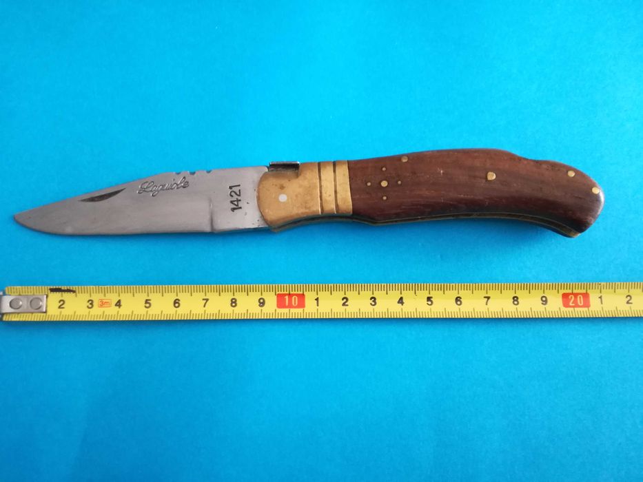 Canivete de caça coleção  Laguiole 1421 C/ Entalhe de Segurança