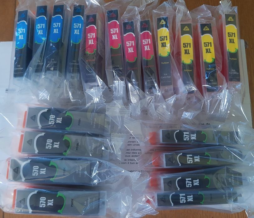Zestaw, tusze Canon PIXMA 570 XL + 571 XL
