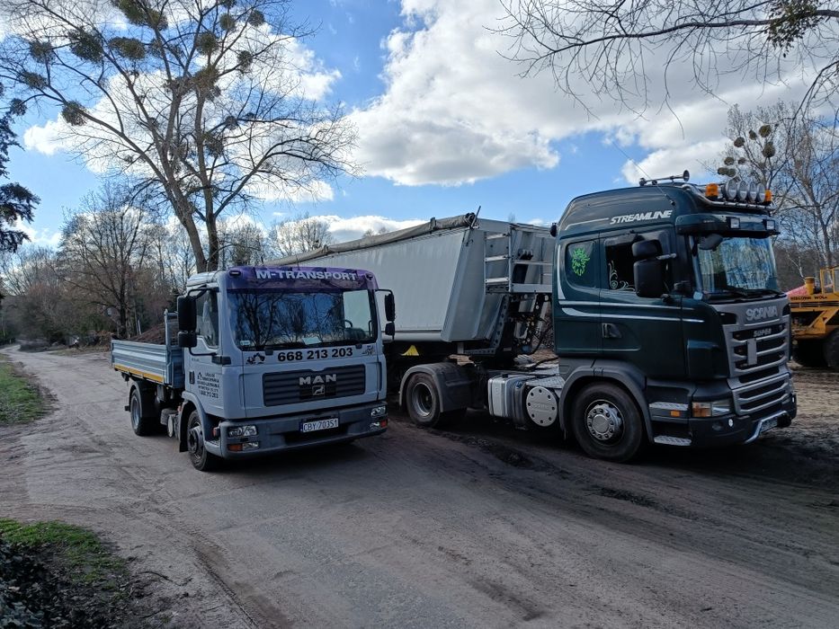 Transport wywrotka / usługi transportowe