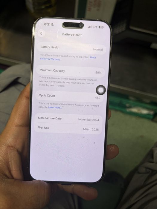 Iphone 16 pro max 256gb