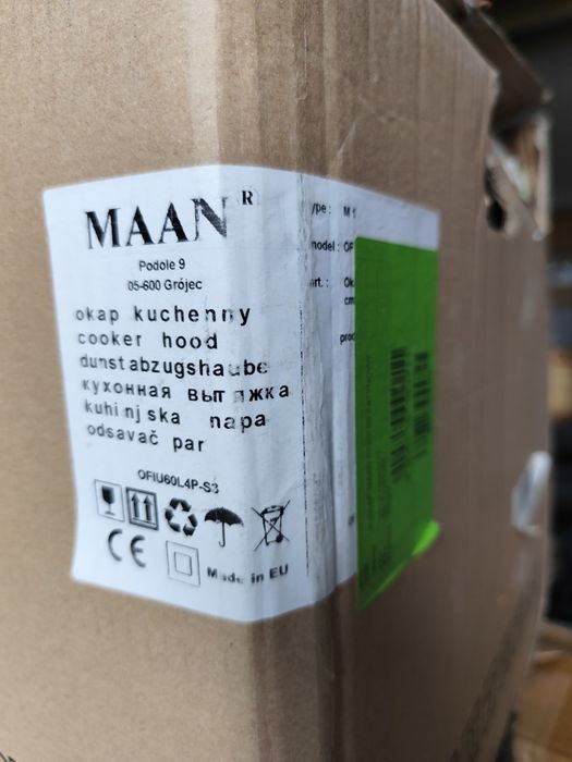 Okap kuchenny, do wymiany kratka