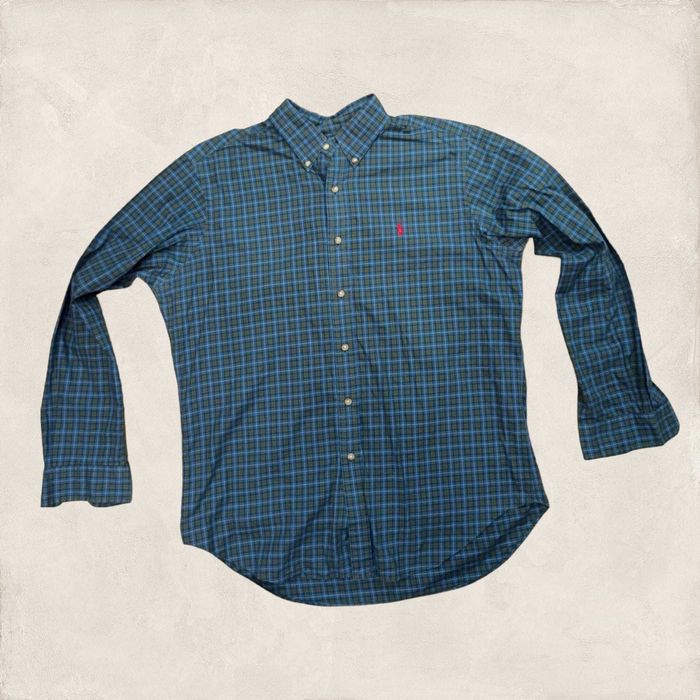 Ralph Lauren classic fit koszula męska w krateczke L