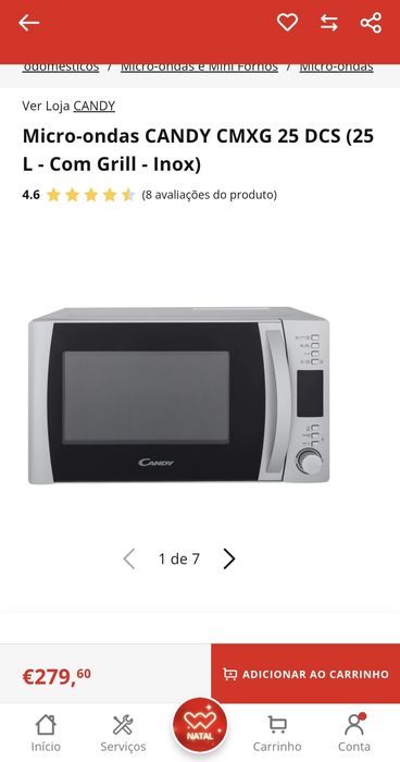 Microondas Candy 25l