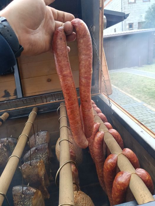 Wędzarnia z paleniskiem