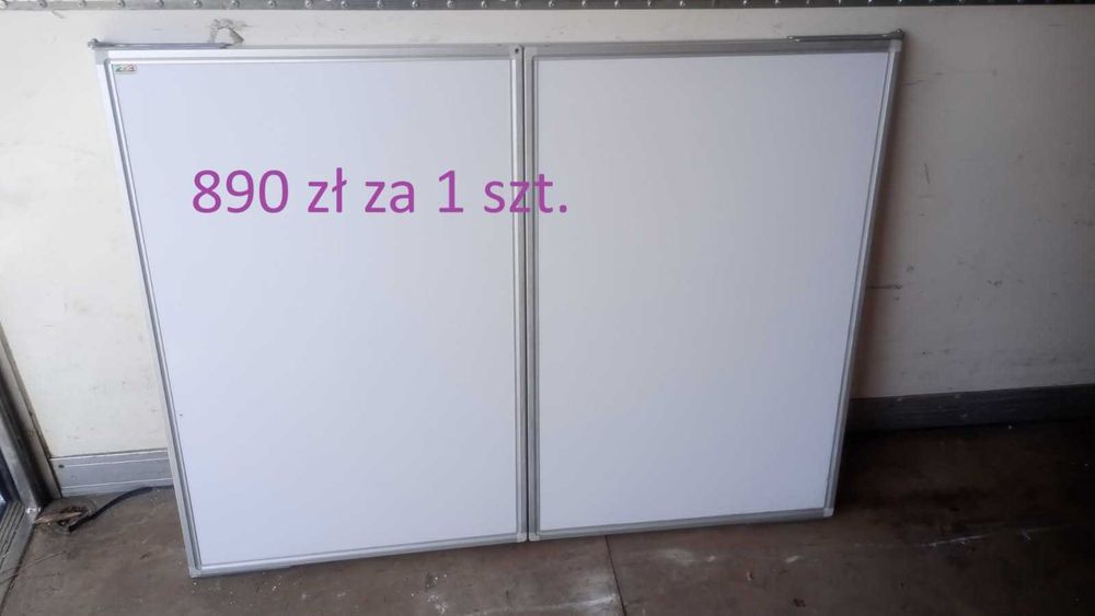 Tablica Tryptyk Suchościeralna Magnetyczna Biała Tablice do biur szkół