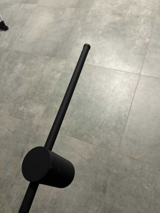 kinkiet czarny led  120 cm