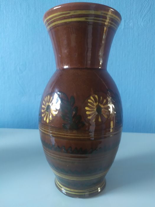 Wazon gliniany PRL