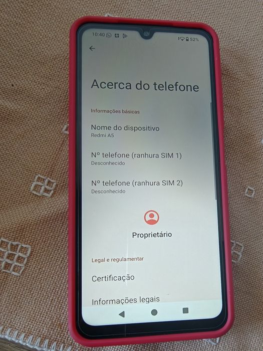 Smartphone Xiaomi Redmi a5  golden
79 euros