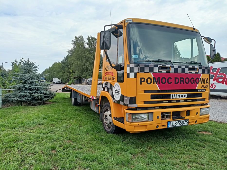 Pomoc Drogowa Laweta Iveco 75e17 Tector