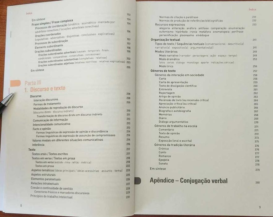Gramática de Português 3.º Ciclo, da Porto Editora, excelente estado