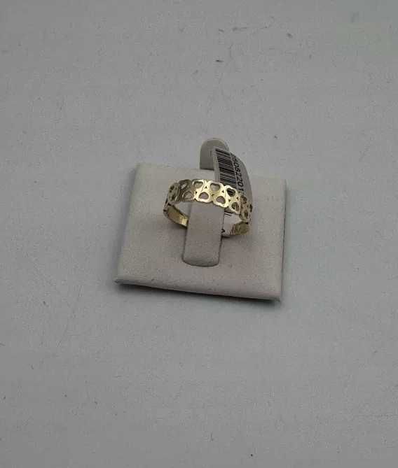 złoty pierścionek 585 2,05G