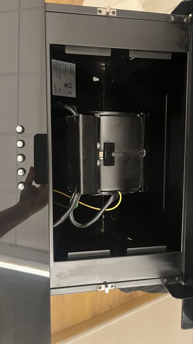 Exaustor de cozinha em vidro como novo