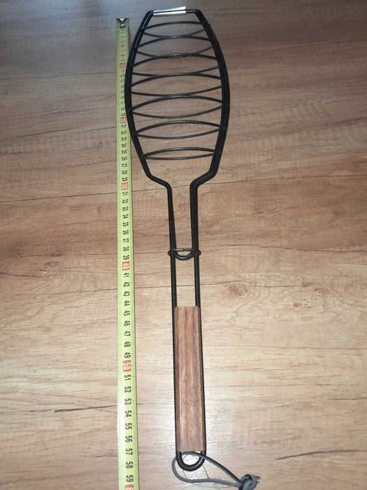 Ruszt do pieczenia ryb Grill ryby DUŻY 2 sztuki 58 cm.