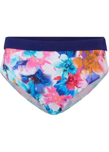 B.P.C. figi bikini w kwiatki z wywinięciem 46.