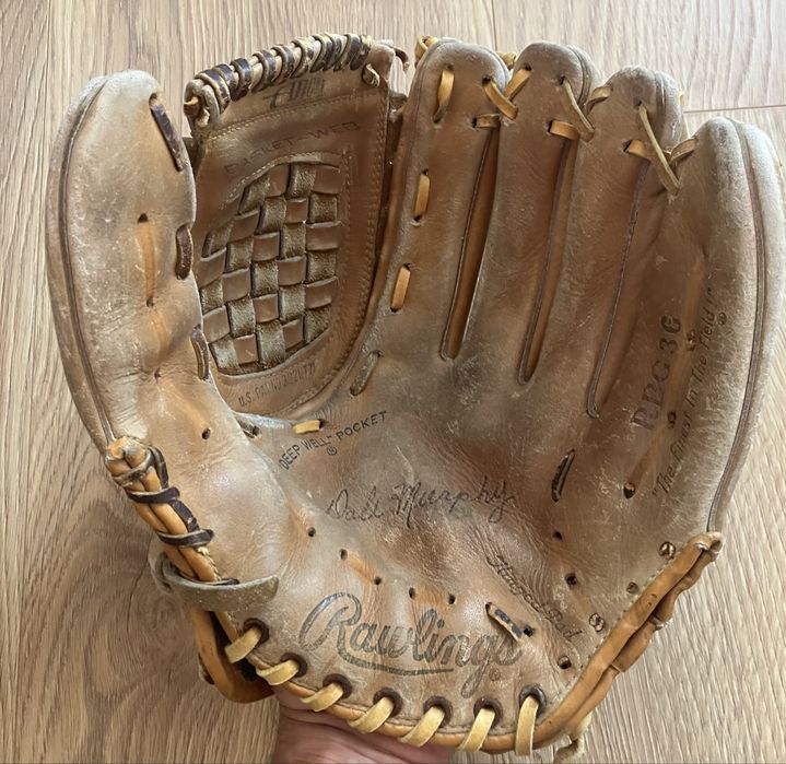 Luva de basebol vintage da Rawlings / Vintage baseball glove