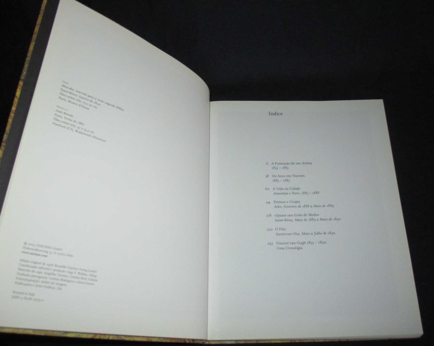 Livro Vincent Van Gogh 1853 a 1890 Taschen CD