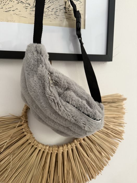 Futrzana torebka nerka Home&You nieużywana