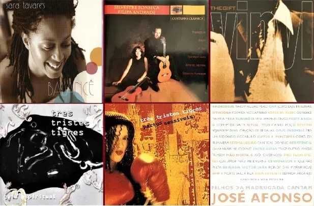 42 CDs - Música Portuguesa - Raros - Muito Bom Estado