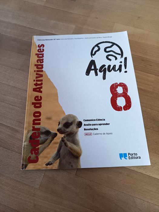 Aqui 8 caderno de atividades de ciências 8ano