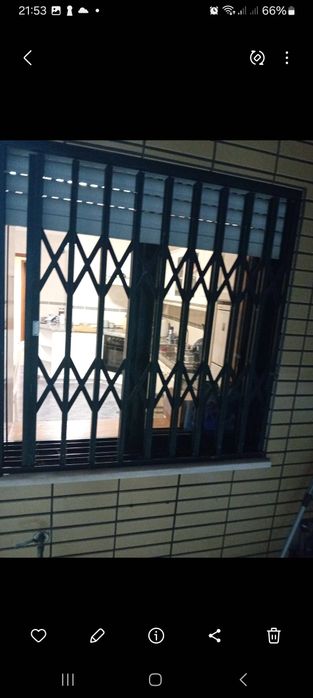 Tenho 1 Grade de janela de correr