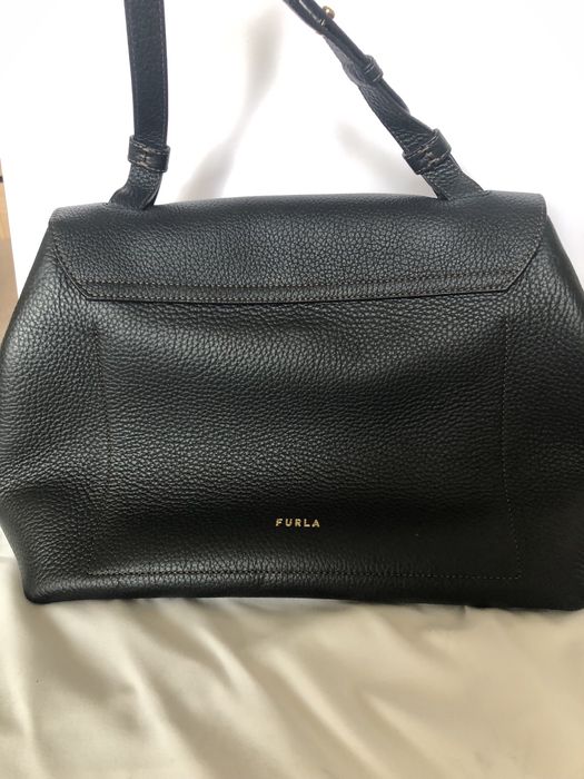 Mala preta FURLA nova