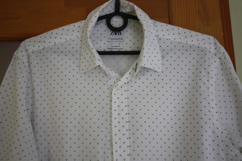 Рубашка мужская ZARA, р-40, М.