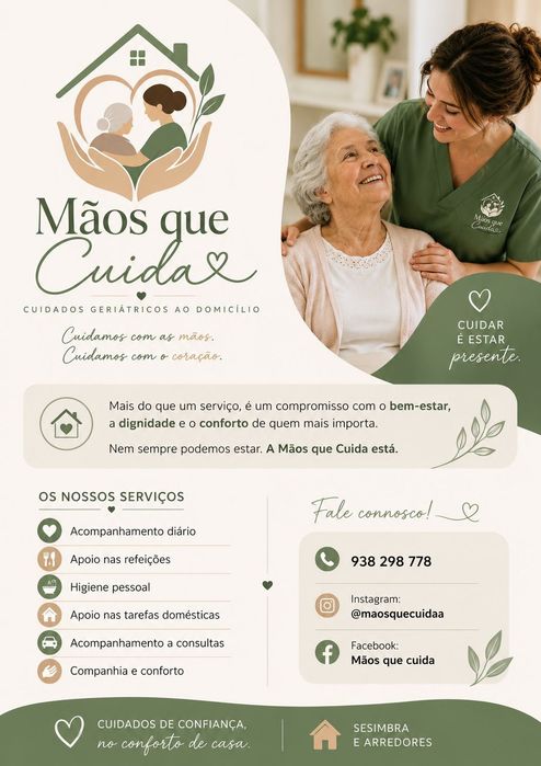 Cuidados geriátricos ao domicílio