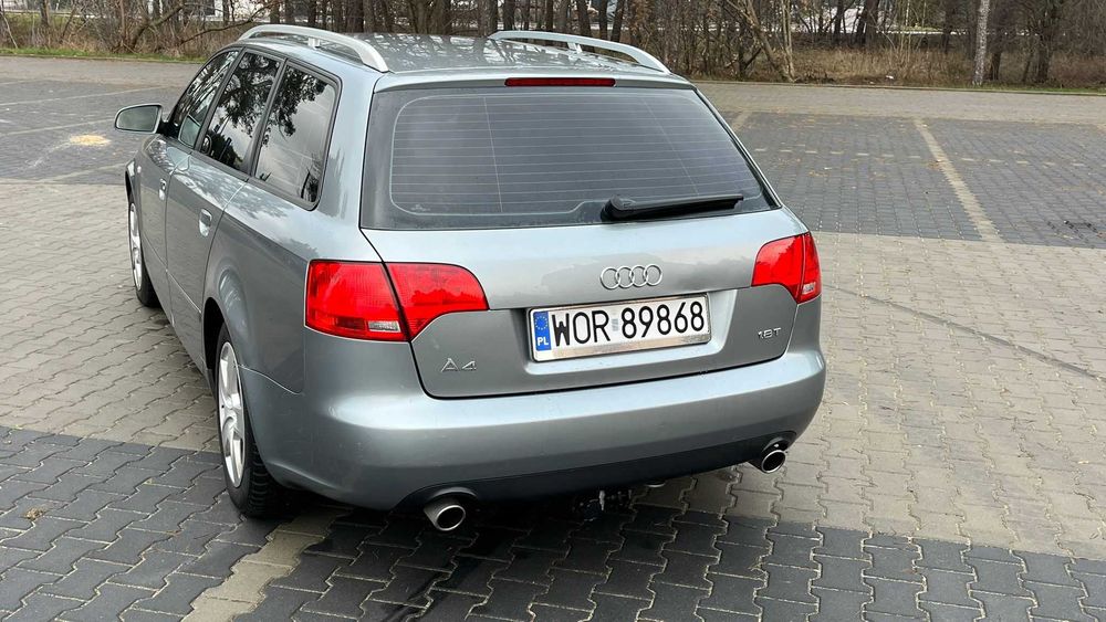 Audi a4 b7 1.8 turbo 163km benzyna+lpg hak