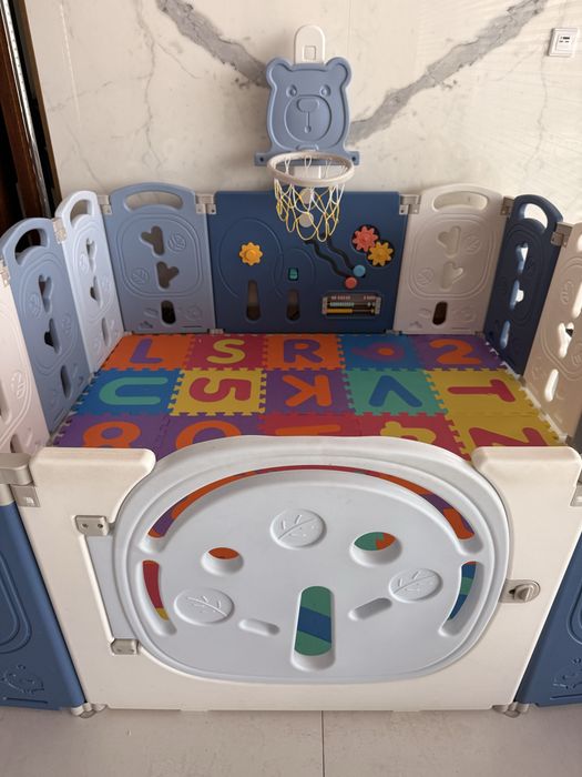 Parque e tapete esponja infantil (posso vender separado)