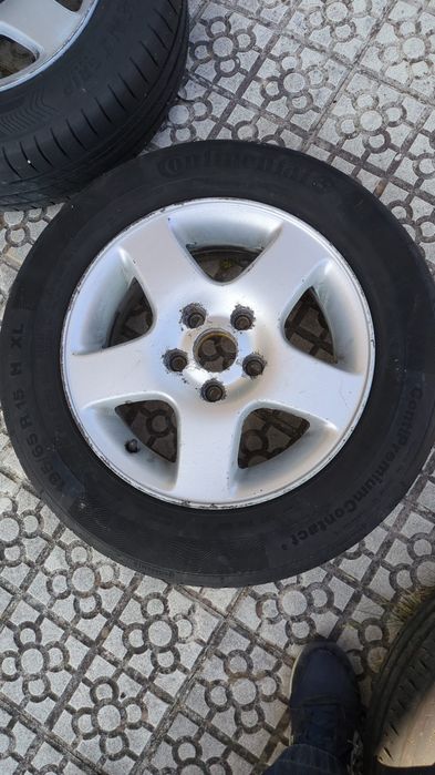 4 pneus e jantes para VW Sharan, Ford galaxy, seat Alhambra