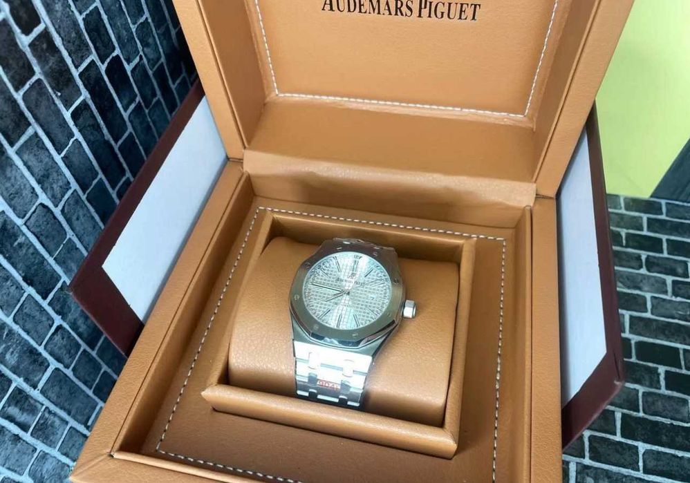 Мужские наручные часы Audemar Piguet White На Подарок