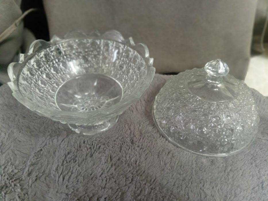 Цукерниця кришталь, ваза, конфетница хрусталь