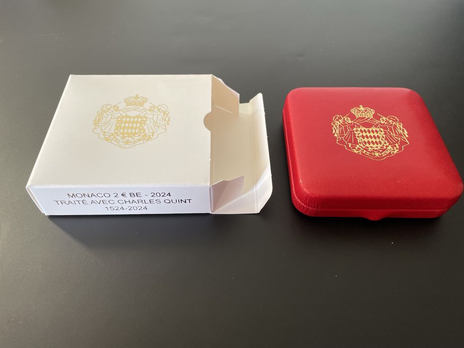 Moeda 2€ proof Monaco