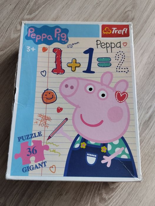 Puzzle gigant świnka Peppa