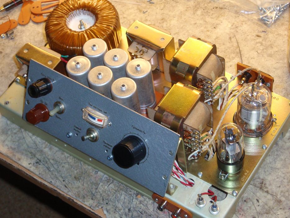 Ламповый усилитель SE на лампе ГМИ-6: 8 900 грн. - Усилители / ресиверы ...