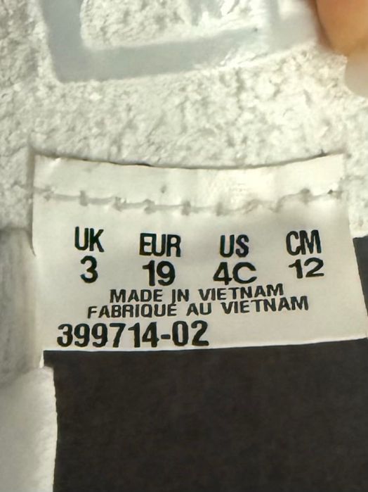 Дитячі кросівки для перших кроків, Puma 19 розмір, 12 см устілка